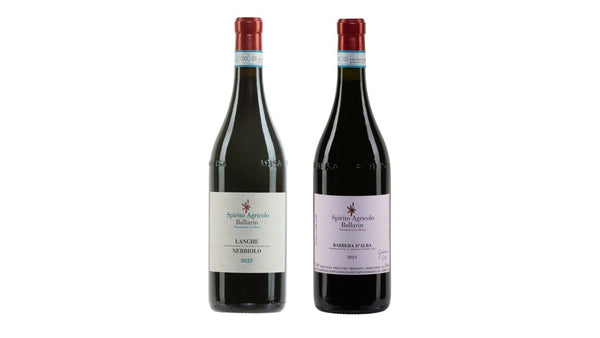 Ballarins Nebbiolo och Barberalåda, Agricolo Spirito Ballarin, 6 flaskor