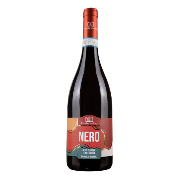 Nero d'Avola, Rocche della Sala, rött vin, 6 flaskor
