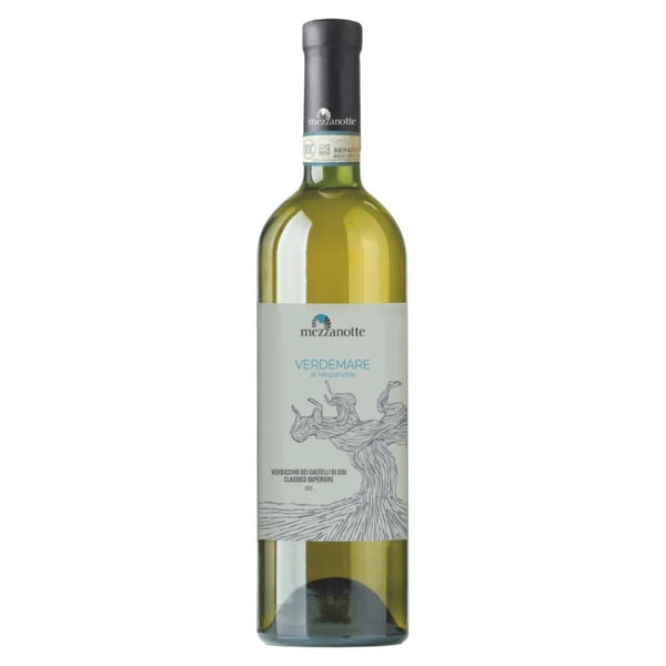 Verdemare Verdicchio dei Castelli di Jesi Classico Superiore, Mezzanotte, vitt vin, 6 flaskor