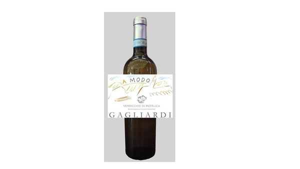 A Modo Verdicchio di Matelica, Gagliardi, 6 flaskor