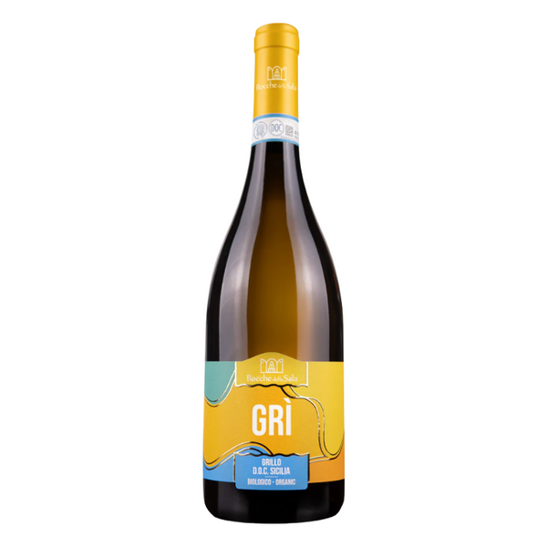 Grillo, Rocche della Sala, vitt vin, 6 flaskor