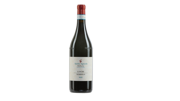 Langhe Nebbiolo Spirito Agricolo Ballarin, rött vin, 6 flaskor