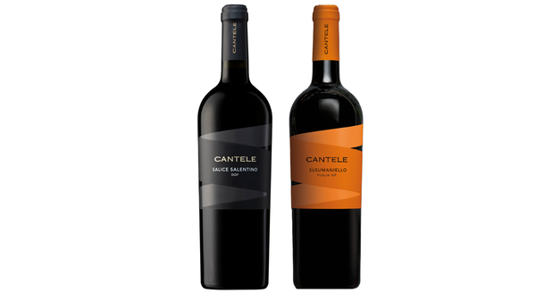 Puglia-lådan, 3 Salice Salentino + 3 Susumaniello från Cantele, rött vin, 6 flaskor