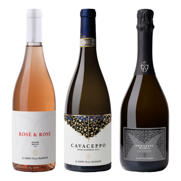 Sommarlåda Marche, 2 rosé, 2 vita, 2 mousserande,  6 flaskor totalt